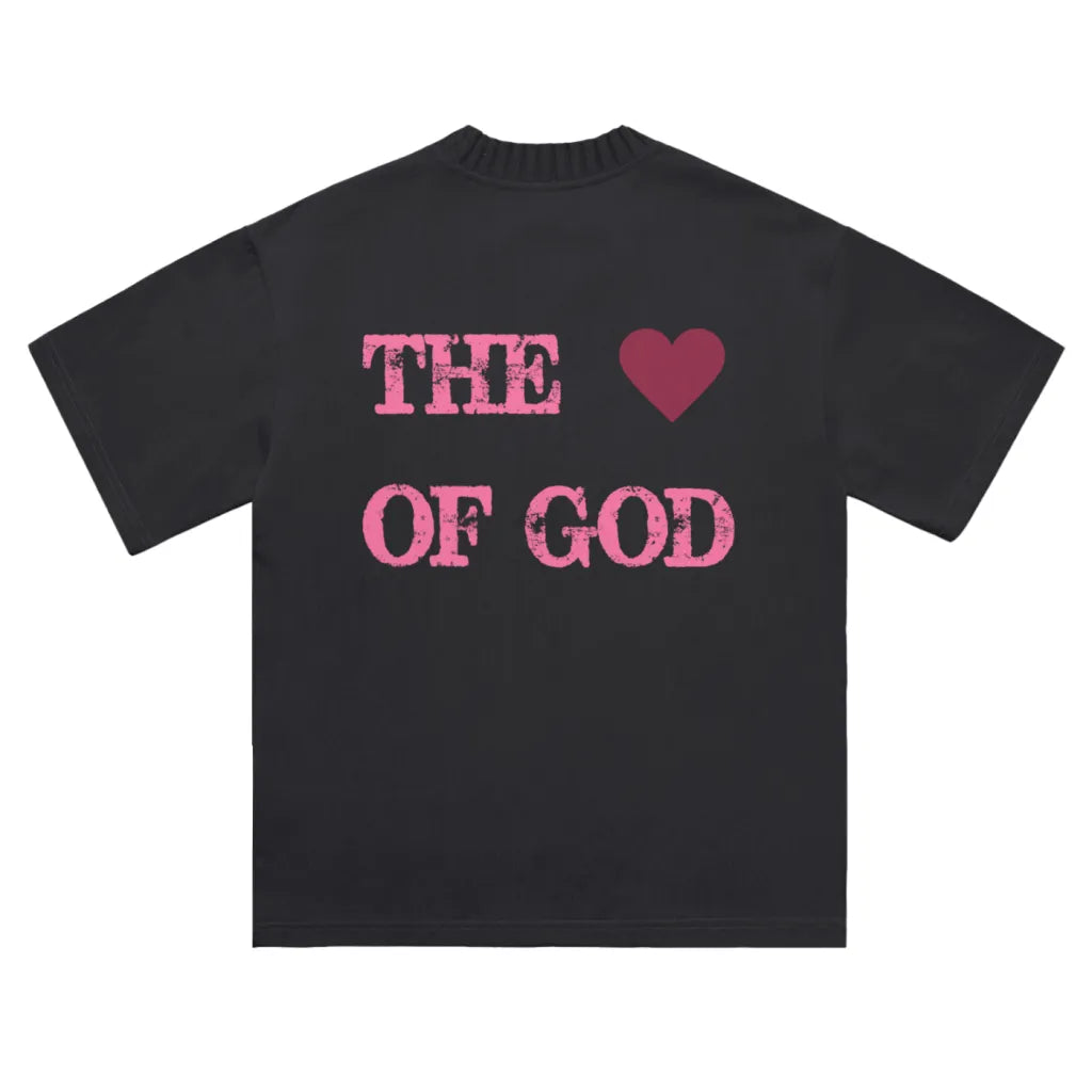 Black Love Of God Knitted Tee