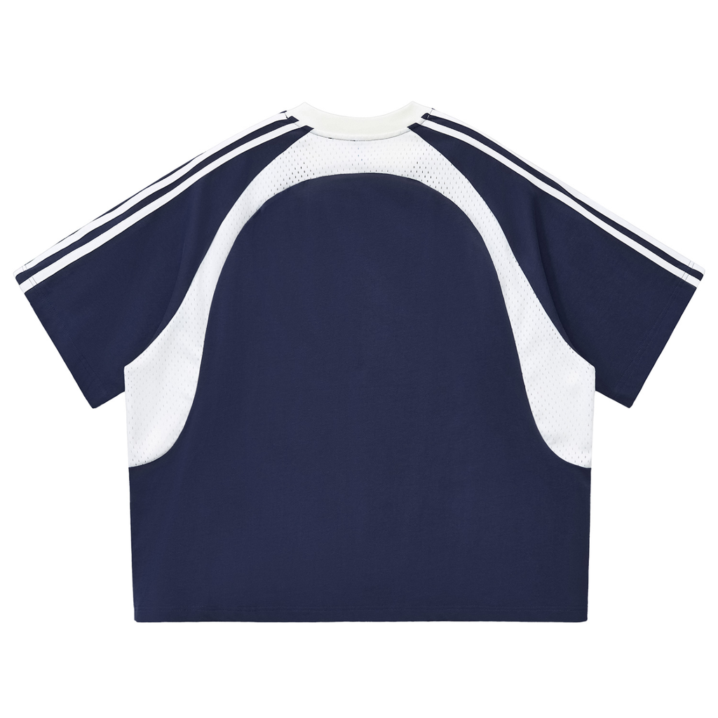 Blue Field Mesh T-shirt