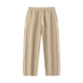 Beige Leisure Sweatpants