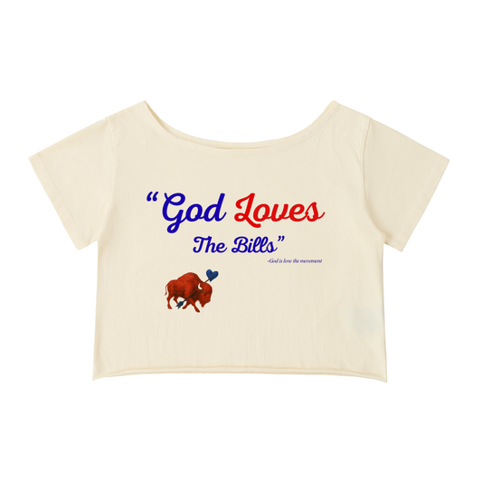 Bills Off-Shoulder Shirt