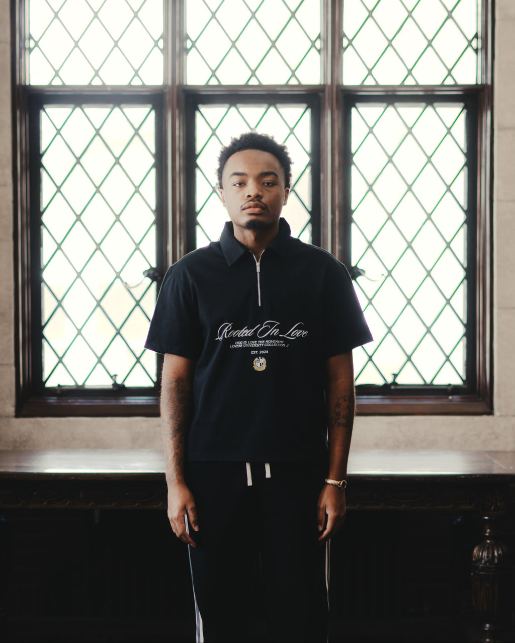 Black League Polo