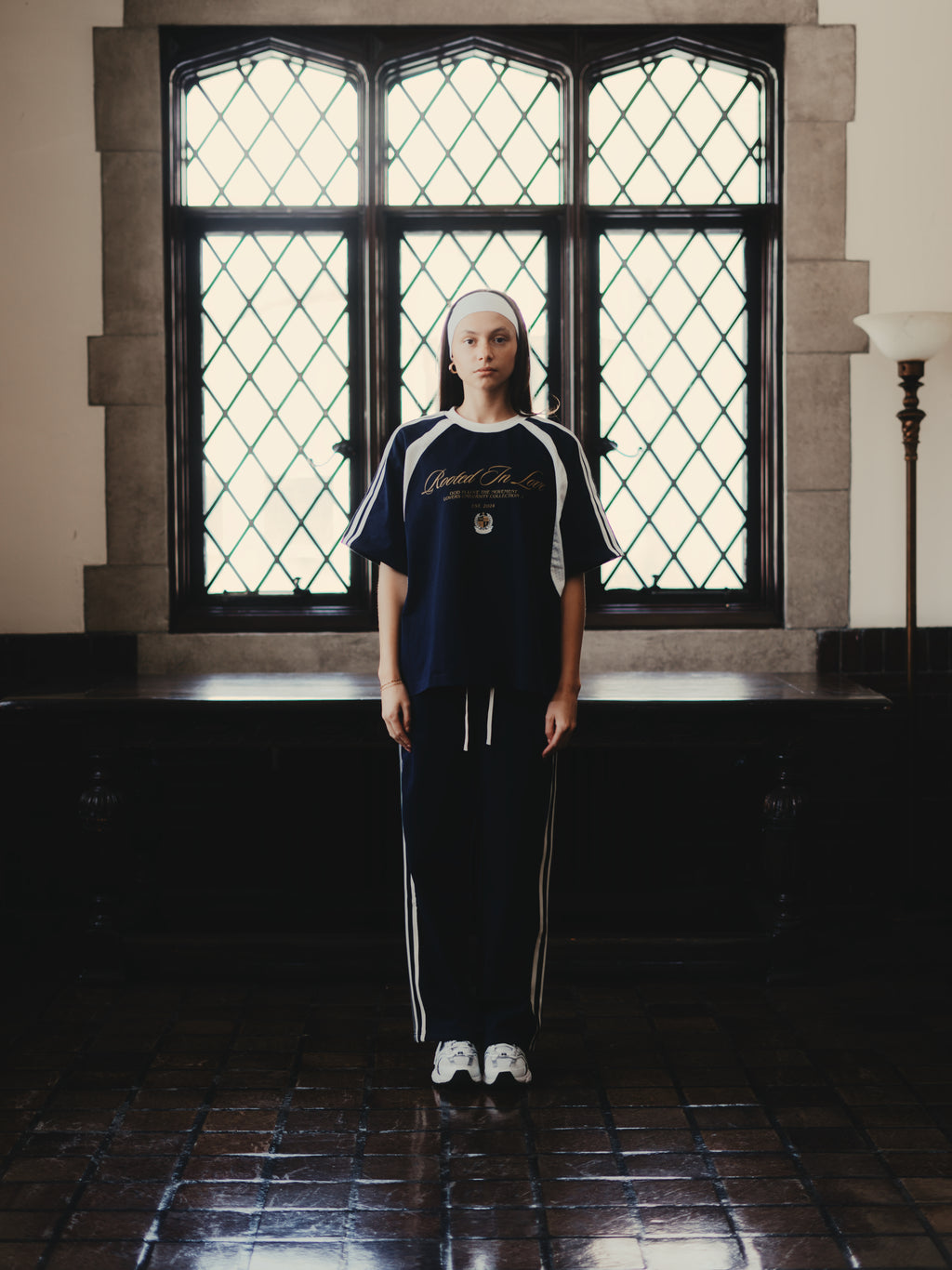 Blue Field Mesh T-shirt