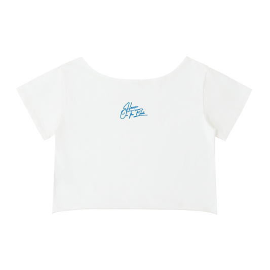 Heaven On The Block Off-Shoulder T-Shirt